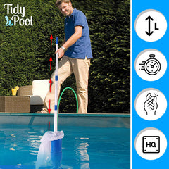 TIDYPOOL™ – ПОДВОДНА ПРАХОСМУКАЧКА ЗА ПОЧИСТВАНЕ НА БАСЕЙНИ