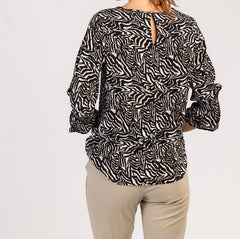 CORA  - ДАМСКА БЛУЗА С 3/4 РЪКАВ