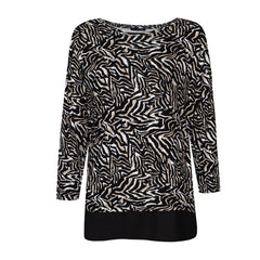 MIRA  - ДАМСКА МОДНА ТЕНИСКА С ДЪЛЪГ РЪКАВ