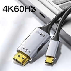 VIDILINK™ - Кабел USB-C към HDMI за телевизор и монитор, без драйвери